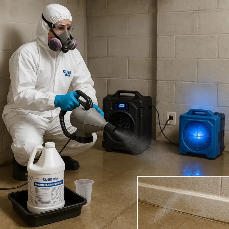 Sanitization and Odor Removal process in Austin County, TX