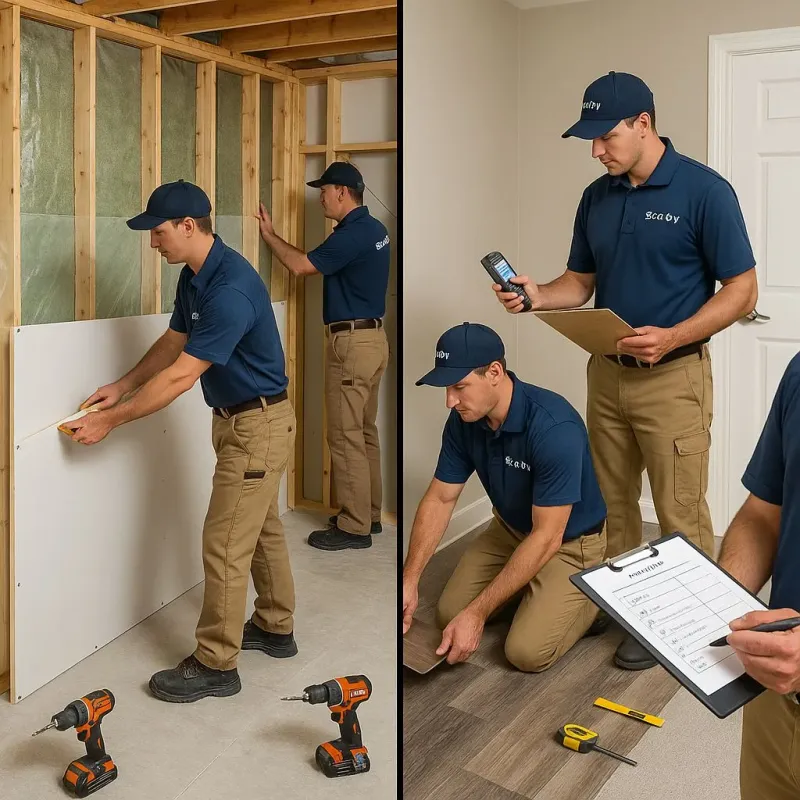 Repairs and Reconstruction process in Austin County, TX